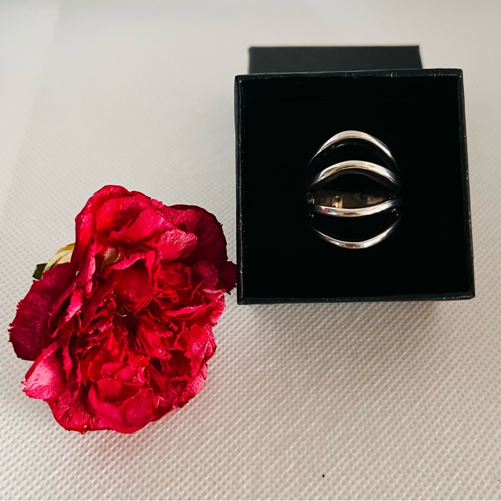 Banana Republic Modern Genuine Silver Women's Ring - Size 7